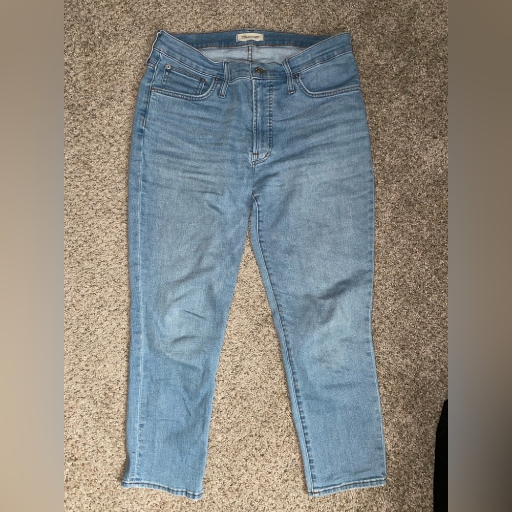 Madewell straight leg jeans